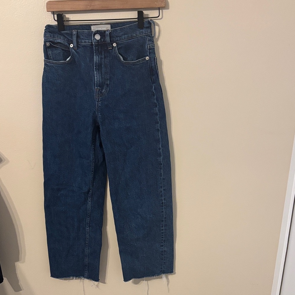 Everlane The Organic Cotton The Way High Straight Leg Jean
